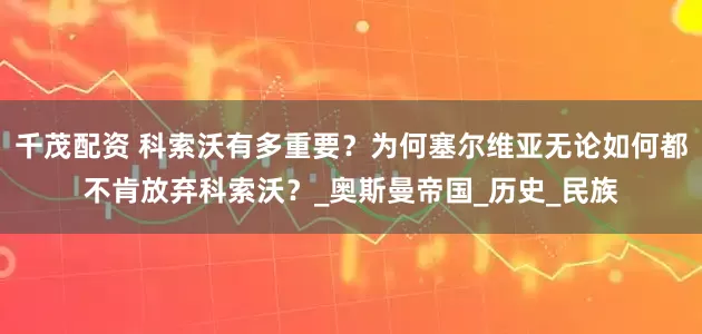 千茂配资 科索沃有多重要？为何塞尔维亚无论如何都不肯放弃科索沃？_奥斯曼帝国_历史_民族